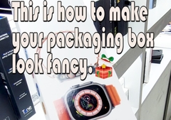 Προϊόν OEM εξατομικευμένο Ηλεκτρονική συσκευασία κουτί κουτί εμφάνισης με φουσκωτή