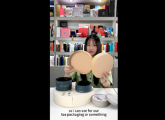 Προσαρμοσμένα Τυπωμένα Τσάι & Καφέ Σκληρά Χάρτινα Κουτιά Τσάι Σωρευτικό Σετ Κουτί συσκευασίας