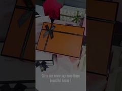 Κουτί συσκευασίας από χαρτόνι Κουτί δώρου Κουτί δώρου από χαρτί πολυτελείας Κουτί δώρου με τόξο για ένδυμα