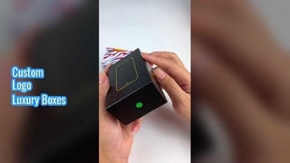Κουτιά δώρων πολυτελείας Πτυσσόμενο μαγνητικό κλείσιμο με προσαρμοσμένο λογότυπο