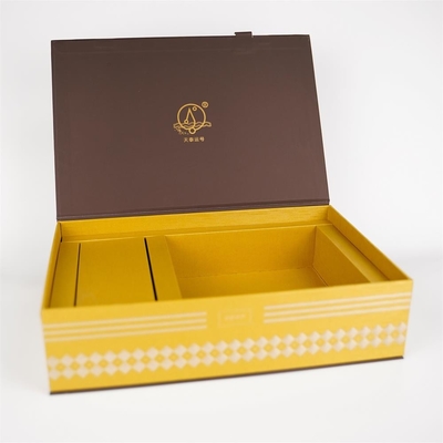 Λούξυ Custom Cardboard Gift Packaging For Tea Box Τσάι αποθήκευση Τσάι συσκευασία κουτί με εσωτερικό δίσκο