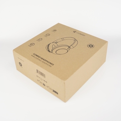 Προσαρμοσμένη συσκευασία Kraft Wireless Bluetooth Earphone Box Διοδιασπώμενη για iPhone