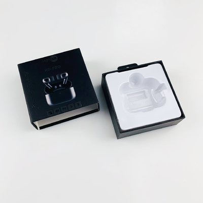 ODM Bluetooth κουτί ακουστικών με εμβόλιο TWS ασύρματο ακουστικό κουτί συσκευασίας με γάντζους και δίσκο με φουσκάλες για Airpods