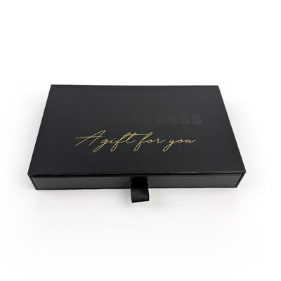 Χονδρικής Οικολογικά Υλικά Μαύρο Συρτάρι Αξεσουάρ Τηλεφώνου Κουτί Δώρου Θήκη Τηλεφώνου Κουτί Συσκευασίας Με EVA Spot UV